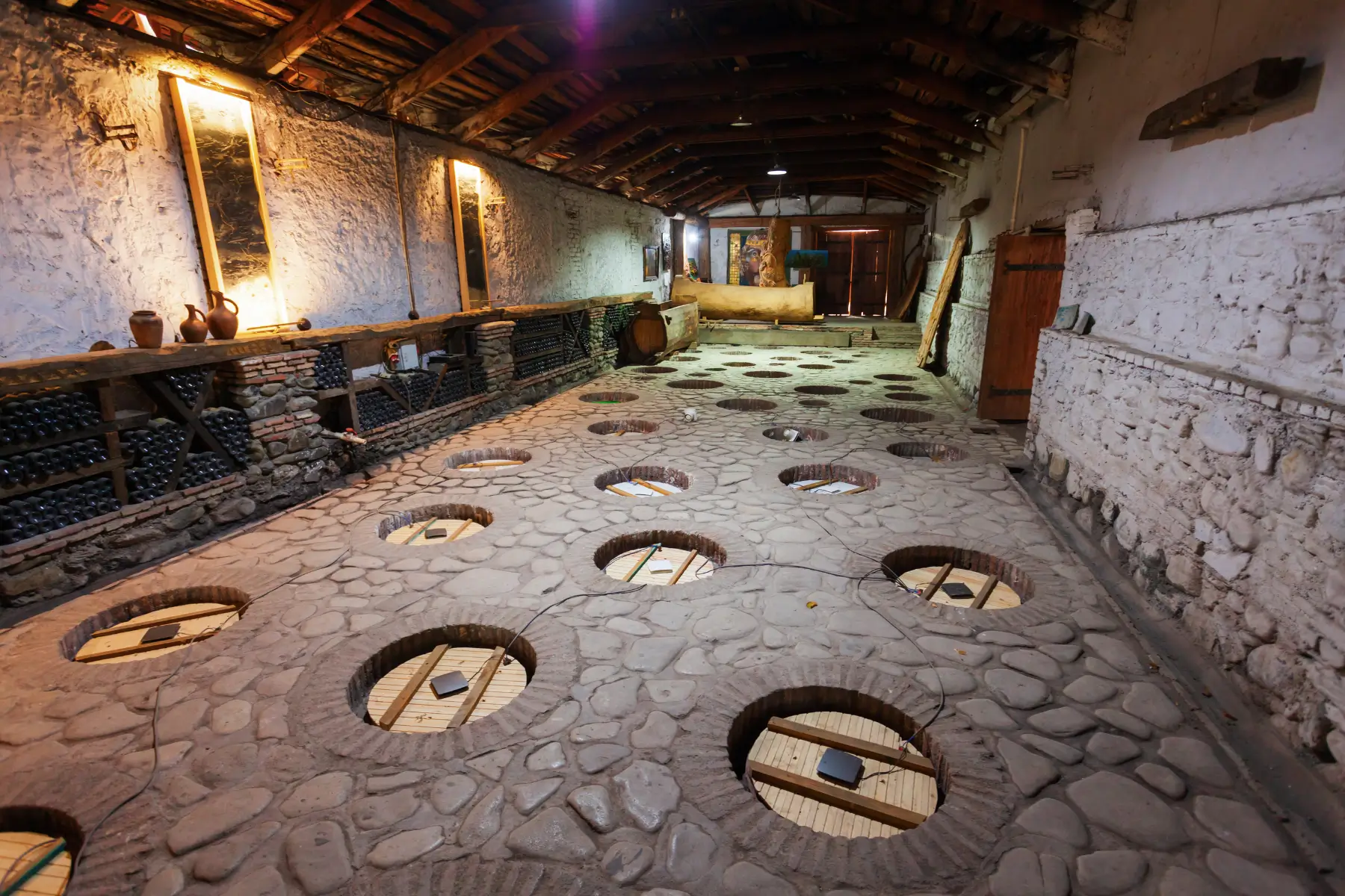 Kindzmarauli Corporation Winery in Kvareli, Kakheti