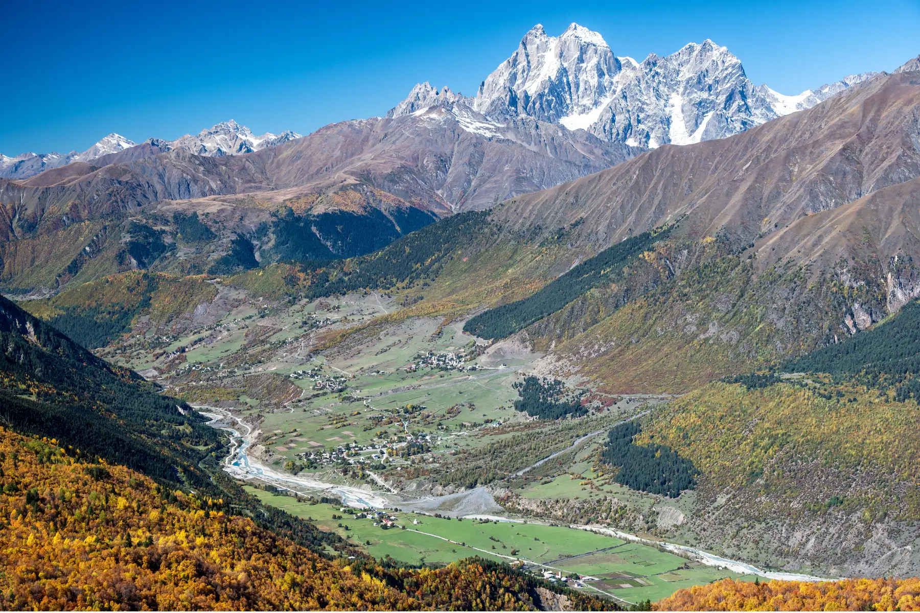Svaneti in Autumn